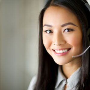 a customer support agent
